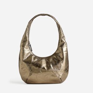 Madewell Metallic Leather Bag NWT